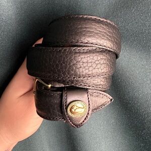 Vintage Dooney & Bourke Pebble Leather Belt (L)
